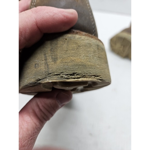 Thorogood American Heritage 6" Steel Toe Boot Brown Men Size 9.5EE - Picture 7 of 8